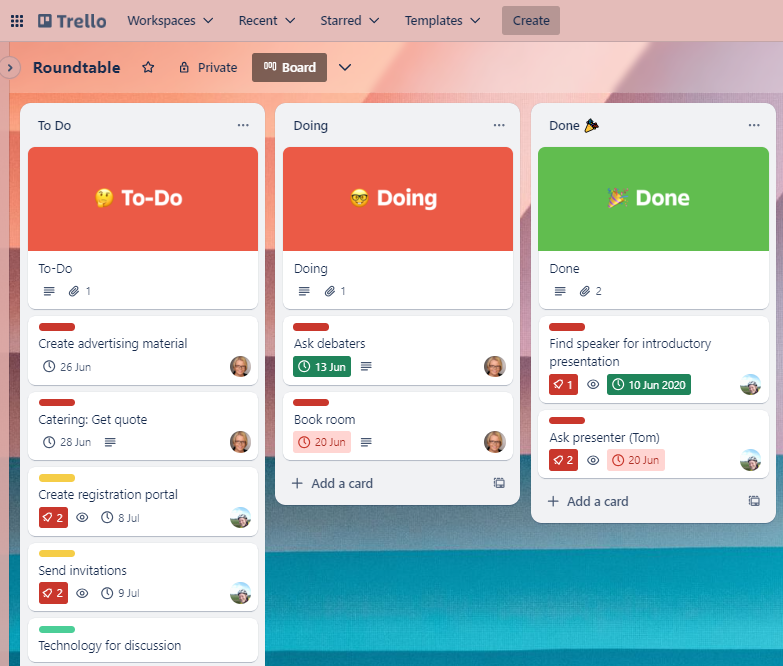 trello template